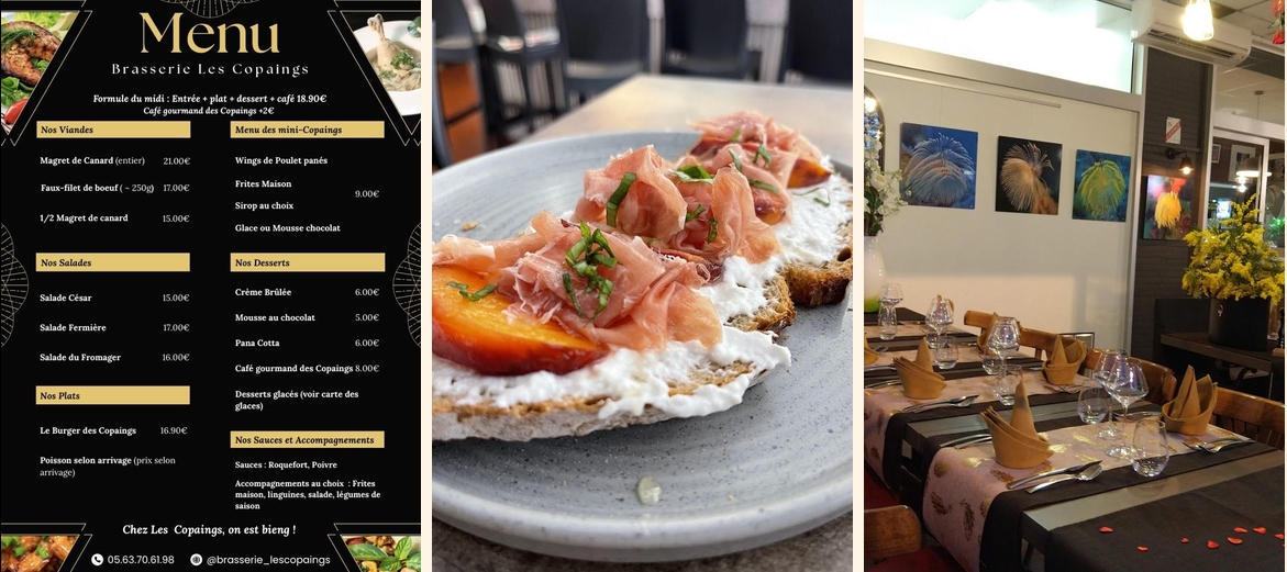 Brasserie Les Copaings - Gallery Image 1