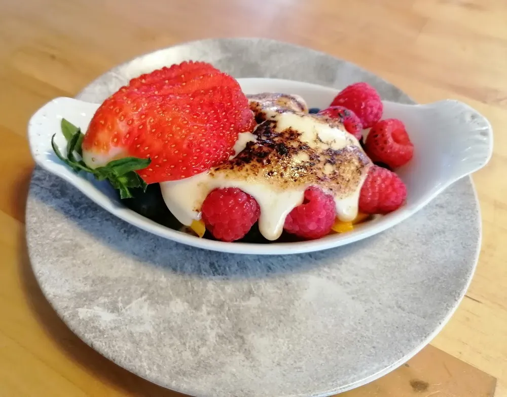 Sabayon Aux Fruits Frais de Saison